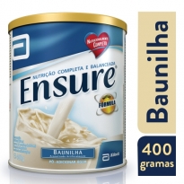 SUPLEMENTO ALIMENTAR ENSURE BAUNILHA 400GR