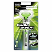 APARELHO DE BARBEAR GILLETTE MACH 3 SENSITIVE 1 UNID