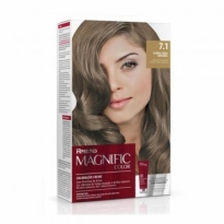 COLORAÇÃO CREME MAGNIFIC COLOR AMEND 7.1 LOURO CINZA NATURAL