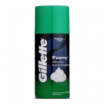 ESPUMA DE BARBEAR GILLETTE  FOAMY MENTOL 179ML