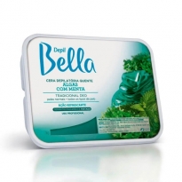 CERA QUENTE EM BARRA DEPIL BELLA ALGAS COM MENTA DEO 1KG