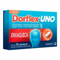 Dorflex UNO 1g Enxaqueca (Contém 10 comprimidos)