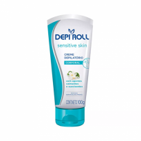 CREME DEPILATÓRIO CORPORAL DEPI ROLL SENSITIVE SKIN 100GR