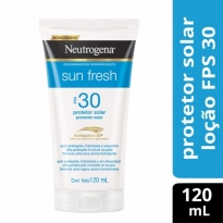 Protetor Solar Neutrogena Sun Fresh FPS 30 120mL