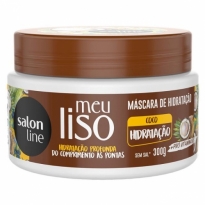 MÁSCARA DE HIDRATAÇÃO MEU LISO COCO SALON LINE 300ML